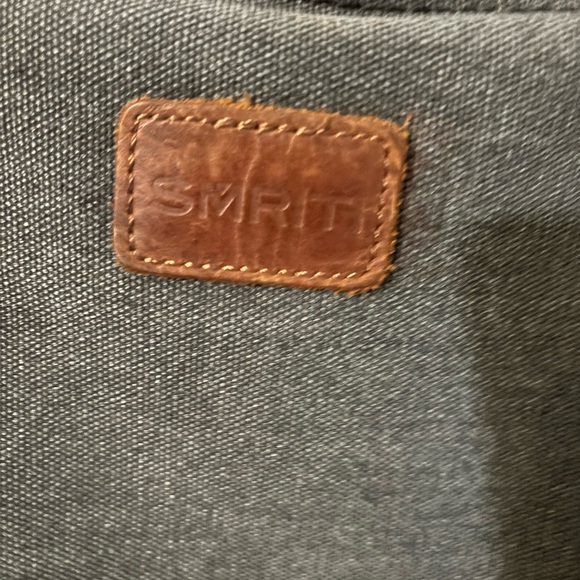 Heavy duty Charcoal canvas Tote with Black Handles - Picture 3 of 7